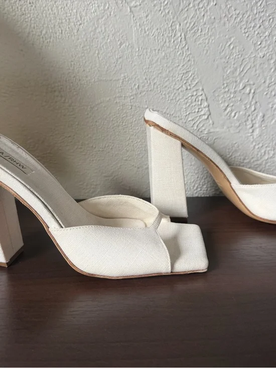 Square Toe Mules Sandal Spring / Summer - Picture 2 of 7